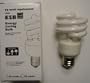 Energy Saving Bulb- Compact Fluorescent Spiral Light 20 Watt