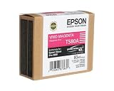 Epson Part # T580A00 OEM UltraChrome K3 Vivid Magenta Ink Cartridge - 80ml