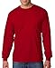 Gildan G540 Cotton L-Sleeve T-Shirt - CARDINAL RED - XL