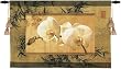 Bamboo And Orchids Wall Tapestry