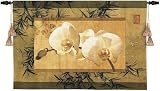 Bamboo And Orchids Wall Tapestry [Kitchen]