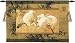 Bamboo And Orchids Wall Tapestry [Kitchen]