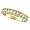 Semi-Eternity Diamond Band 14k Yellow Gold by Morris and David (0.45 ctw)