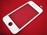 White Touch Screen Digitizer + Metal Frame for Apple Iphone 4G 4 G ~ Repair Parts Replacement