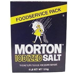 Morton Iodized Table Salt - 4lb. box