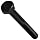 Nylon 6/6 Hex Bolt, Hex Head, UNC Threads, 1/4"-20 Thread Size, 2" Length, Partially Threaded, Made In US, Pack Of 100