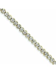 1.1 Carat 14K Gold Diamond Bracelet