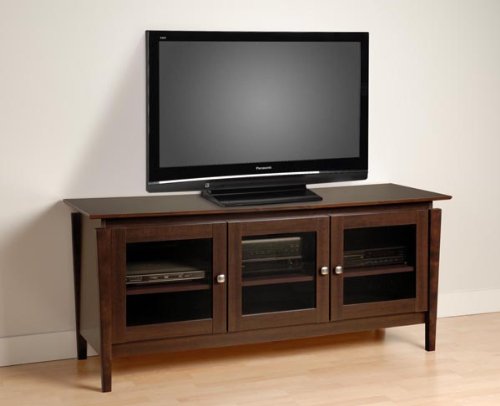 Prepac Vinci Series Flat Panel TV Stand for up to 60 Displays (Espresso) EVG-6026