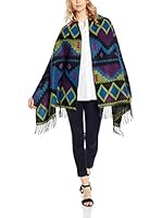 Peace & Love Poncho (Multicolor)