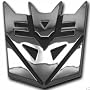 Deceptacon Transformer Chrome Emblem.