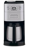 Cuisinart DGB-650BC Grind-and-Brew Thermal 10-Cup Automatic Coffeemaker, Brushed Metal