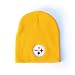 Pittsburgh Steelers Yellow Knit Beanie Hat w/ Embroidered Logo