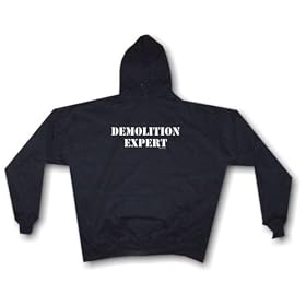 DEMOLITION EXPERT Men's Hoodie Sweat Shirt Small thru 4XL