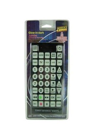 Jumbo Universal Remote With Glow-in-the-Dark Buttons