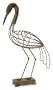 31" Carolyn Kinder Perched Lakeside Heron Bird Decorative Accent