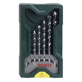 Bosch 7 Piece Masonry Drill Bit Set