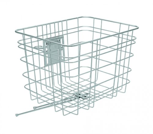 Electra Steel Wire Basket (Silver) On Sale