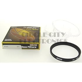 BOWER 72mm UV FILTER FOR DIGITAL CAMERAS AND CAMCORDERS
