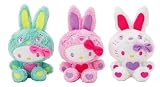 Japanese Sanrio Hello Kitty Mascot Plush: Bunny Set of 3
