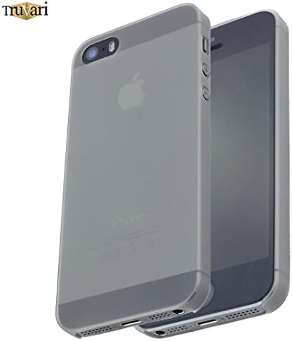 Ultra Slim Sleek Translucent Frosted Matte Apple iPhone 5 / 5S Phone Case Wrap Protective Cover Phone Case - Smoke Grey