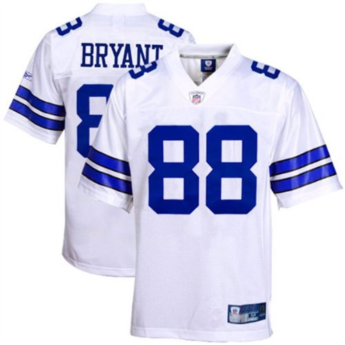 Reebok Dez Bryant Dallas Cowboys White Authentic Jersey Size 52