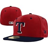 Texas Rangers Team Color New Era Team Flip 59Fifty Fitted Hat