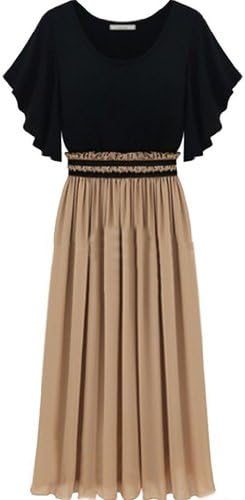 TM High waist summer ankle length Long maxi chiffon dress Plus Size cocktail XL