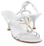 Enzo Angiolini Benoit Silver high-heels