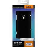 レイ・アウト ソニー・エリクソン Xperia™(X10、ドコモSO-01B)用ラバーコーティングシェルジャケット/マットブラック RT-SE10C3/B