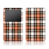 Copper Plaid Design iPod classic 80GB/ 120GB Protector Skin Decal Sticker