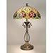 Dale Tiffany Table Lamp, Brass