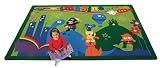 A World of Imagination Rectangle 3'10'' x 5'5''