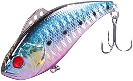 5X VIB Hard Fishing Lures DV2C 60mm 12.5g Vibrations
