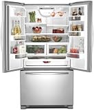 KitchenAid Architect Series II : KFCS22EVMS 21.8 cu. ft. Counter-Depth French Door Refrigerator