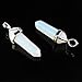 1 X Estone Natural Crystal Healing Point Pendant Chakra Cut Gemstone Jewelry Necklace New (3)