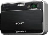 Sony Cybershot DSC-T2 8MP Digital Camera with 3x Optical Zoom (Black)