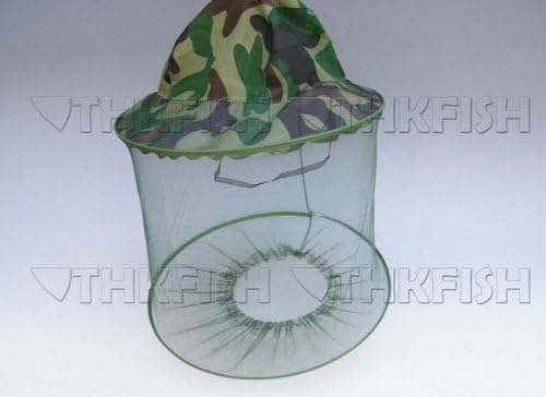 Camouflage Hunting Mask Hiking mask Fishing Hat Net Fishing Mask Fly Insect Mosquito Bee/Hat Mosquito Net