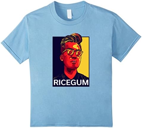 Kids Ricegum T-Shirt 10 Baby Blue
