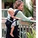 The New Generation ERGO Baby Carrier - Black with Green Lining