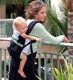 The New Generation ERGO Baby Carrier - Black with Green Lining