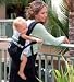 Baby : The New Generation ERGO Baby Carrier - Black with Green Lining