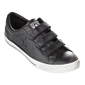 Men's Converse® One Star® Leather 3-Strap Shoes - Black