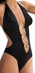Sexy Brazilian Back Halter Top Monokini Swimwear