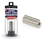 MAGCRAFT® Magnets - 1/4" x 1/10" Rare Earth Disc, Package of 50