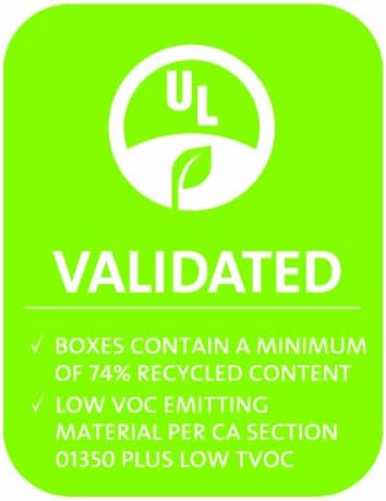 Aurora GB Noah's Ark Pencil Box, 8 9/16 in. L x 5 in. W x 2 1/4 in. H, "Cigar Box" styled Hinged Lid, Eco-Friendly, Recyclable, Made in USA (AUA98067)