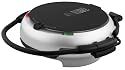 George Foreman GRP106QPGP 360 Electric Nonstick Round-Shaped Grill with 5 Interchangeable Grill Plates, Platinum