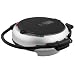 George Foreman GRP106QPGP 360 Electric Nonstick Round-Shaped Grill with 5 Interchangeable Grill Plates, Platinum