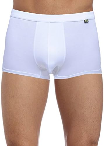 Ruijiang Men's Micro Modal Trunk(White,Large)
