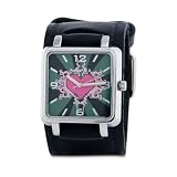 Nemesis Womens GHST828P Classic Pink Heart Lea
