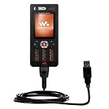 Klassisches USB Kabel f�r Sony Ericsson w880i mit Hot Sync und aufladen Einsatzm�glichkeiten - von Gomadic mit TipExchange Technology